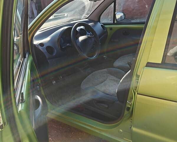 Зелений Деу Матіз, об'ємом двигуна 0.8 л та пробігом 147 тис. км за 1300 $, фото 9 на Automoto.ua