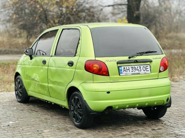 Зеленый Дэу Матиз, объемом двигателя 0.8 л и пробегом 98 тыс. км за 1499 $, фото 3 на Automoto.ua