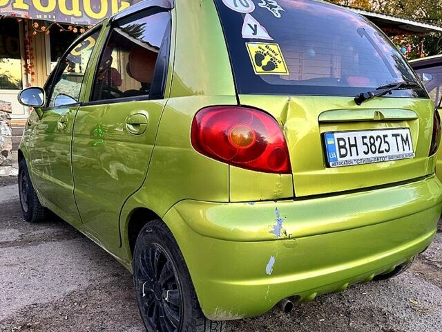 Зелений Деу Матіз, об'ємом двигуна 0.8 л та пробігом 172 тис. км за 2400 $, фото 1 на Automoto.ua
