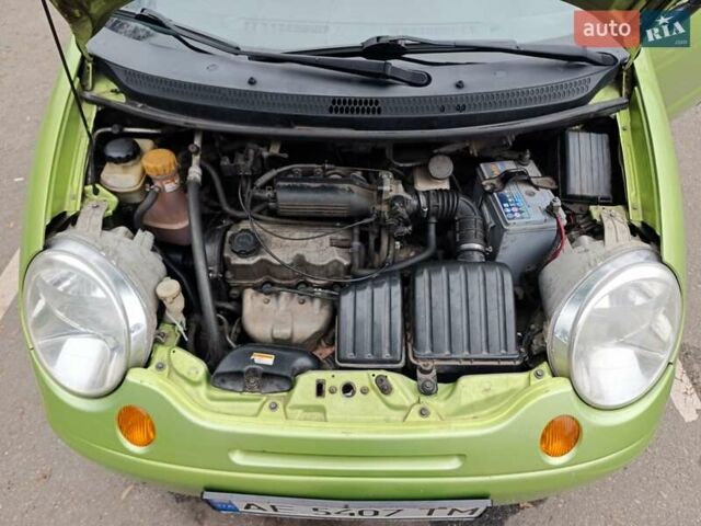 Зеленый Дэу Матиз, объемом двигателя 0.8 л и пробегом 100 тыс. км за 2850 $, фото 8 на Automoto.ua
