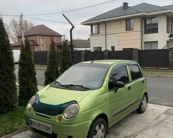 Зеленый Дэу Матиз, объемом двигателя 0.8 л и пробегом 73 тыс. км за 3500 $, фото 2 на Automoto.ua