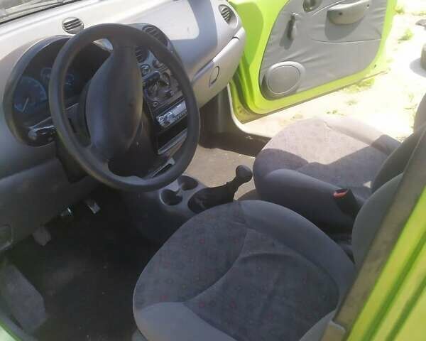 Зелений Деу Матіз, об'ємом двигуна 0.8 л та пробігом 106 тис. км за 2500 $, фото 1 на Automoto.ua