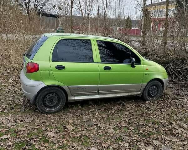 Зелений Деу Матіз, об'ємом двигуна 1 л та пробігом 140 тис. км за 1950 $, фото 1 на Automoto.ua