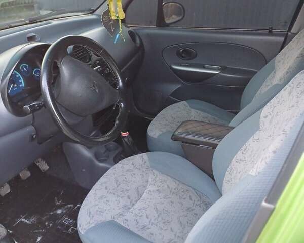 Зеленый Дэу Матиз, объемом двигателя 1 л и пробегом 120 тыс. км за 1500 $, фото 7 на Automoto.ua