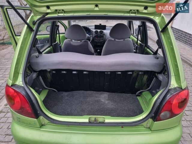 Зелений Деу Матіз, об'ємом двигуна 0.8 л та пробігом 173 тис. км за 1600 $, фото 15 на Automoto.ua