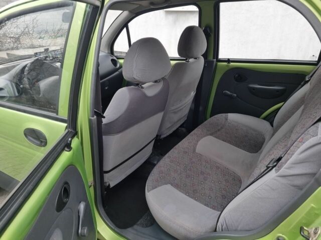 Зелений Деу Матіз, об'ємом двигуна 0.8 л та пробігом 173 тис. км за 1599 $, фото 7 на Automoto.ua