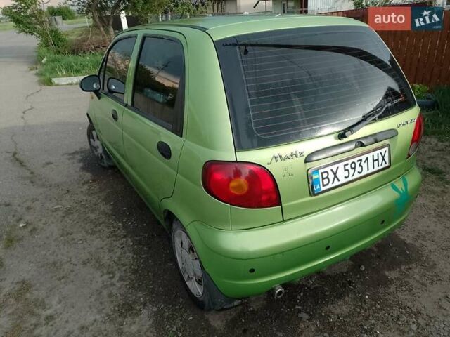 Зеленый Дэу Матиз, объемом двигателя 0.8 л и пробегом 135 тыс. км за 1499 $, фото 2 на Automoto.ua