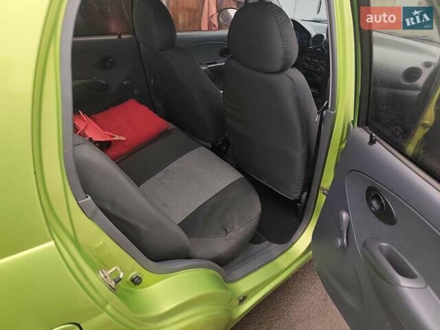 Зеленый Дэу Матиз, объемом двигателя 0.8 л и пробегом 100 тыс. км за 2850 $, фото 10 на Automoto.ua