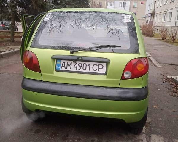 Зеленый Дэу Матиз, объемом двигателя 0.8 л и пробегом 73 тыс. км за 2500 $, фото 5 на Automoto.ua