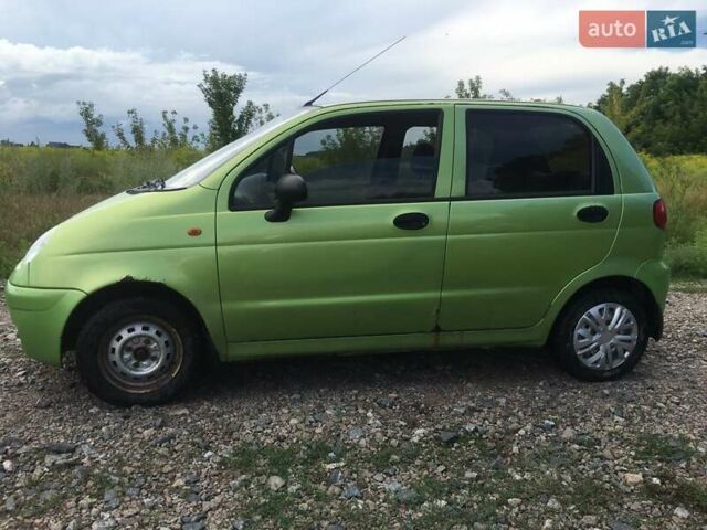 Зелений Деу Матіз, об'ємом двигуна 0.8 л та пробігом 144 тис. км за 1500 $, фото 2 на Automoto.ua