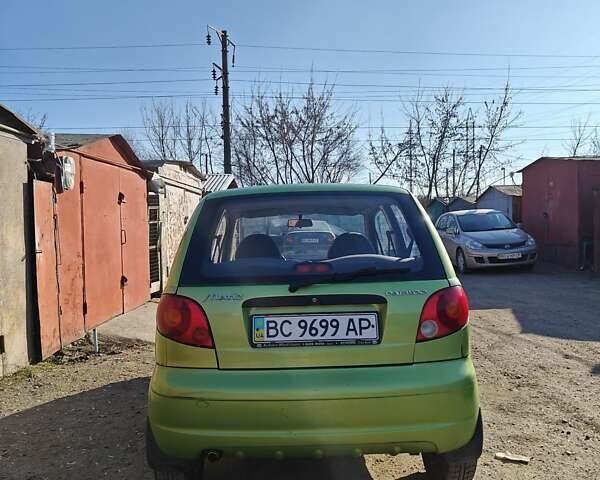 Зелений Деу Матіз, об'ємом двигуна 0.8 л та пробігом 147 тис. км за 1300 $, фото 5 на Automoto.ua