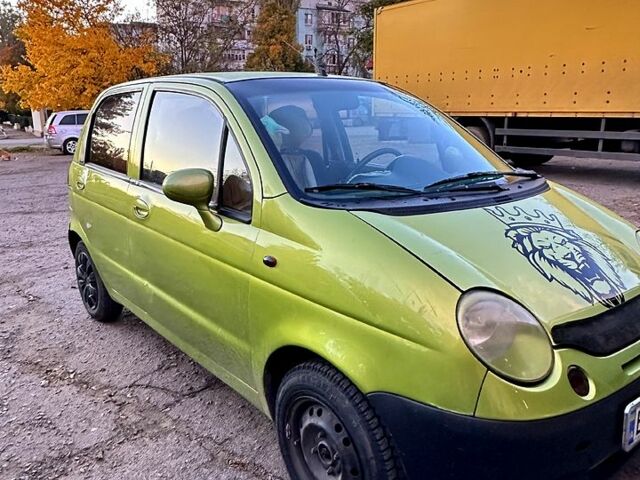 Зелений Деу Матіз, об'ємом двигуна 0.8 л та пробігом 172 тис. км за 2400 $, фото 5 на Automoto.ua