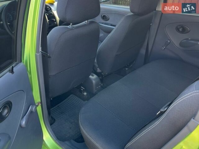 Зеленый Дэу Матиз, объемом двигателя 0.8 л и пробегом 100 тыс. км за 3600 $, фото 7 на Automoto.ua