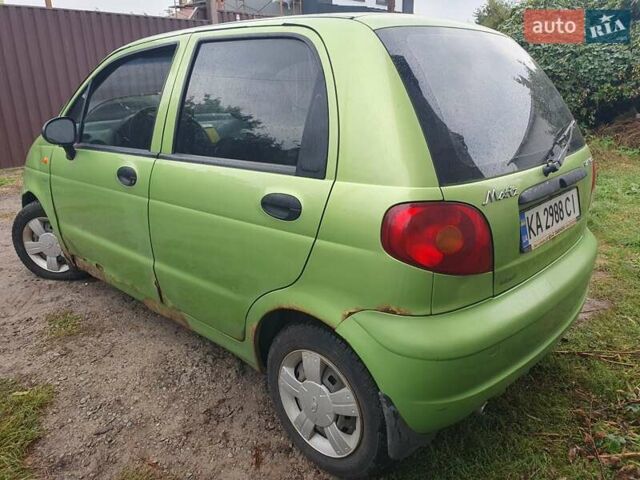 Зелений Деу Матіз, об'ємом двигуна 0.8 л та пробігом 95 тис. км за 1800 $, фото 11 на Automoto.ua