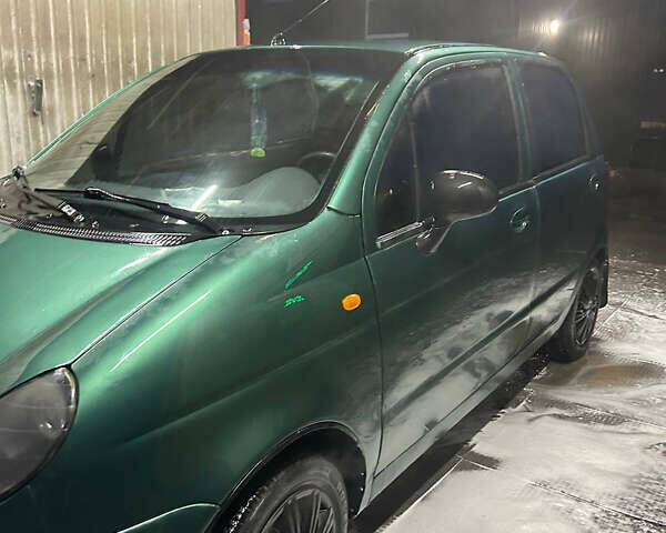 Зеленый Дэу Матиз, объемом двигателя 0.8 л и пробегом 168 тыс. км за 1750 $, фото 1 на Automoto.ua