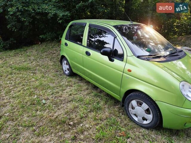 Зелений Деу Матіз, об'ємом двигуна 0.8 л та пробігом 108 тис. км за 2700 $, фото 1 на Automoto.ua