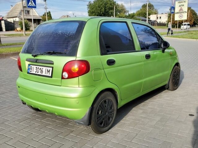 Зеленый Дэу Матиз, объемом двигателя 0.8 л и пробегом 120 тыс. км за 2900 $, фото 1 на Automoto.ua
