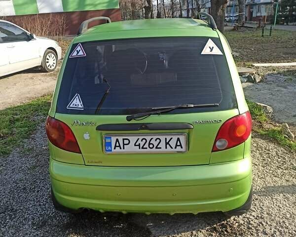 Зелений Деу Матіз, об'ємом двигуна 0.8 л та пробігом 139 тис. км за 3500 $, фото 15 на Automoto.ua