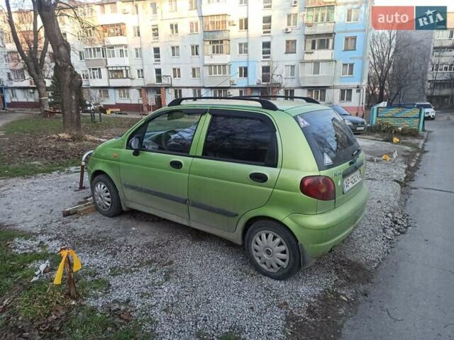 Зелений Деу Матіз, об'ємом двигуна 0.8 л та пробігом 139 тис. км за 3500 $, фото 28 на Automoto.ua
