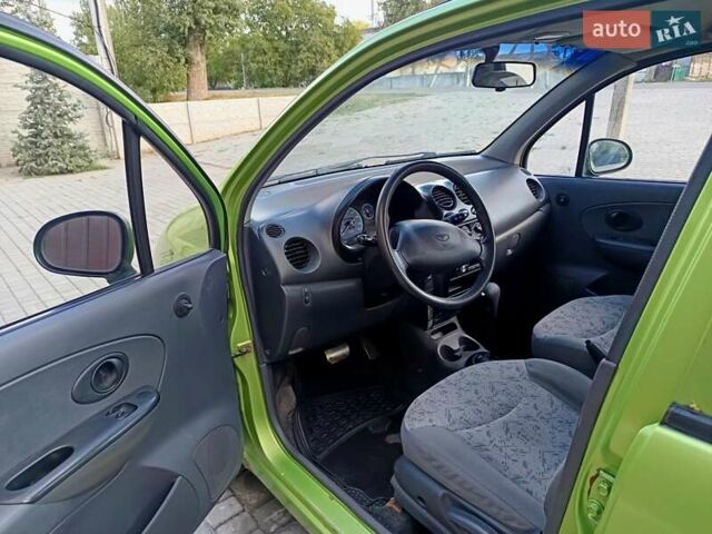 Зеленый Дэу Матиз, объемом двигателя 0.8 л и пробегом 180 тыс. км за 2350 $, фото 10 на Automoto.ua