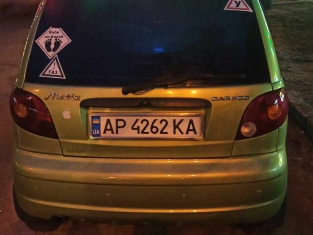 Зелений Деу Матіз, об'ємом двигуна 0.8 л та пробігом 130 тис. км за 3500 $, фото 1 на Automoto.ua