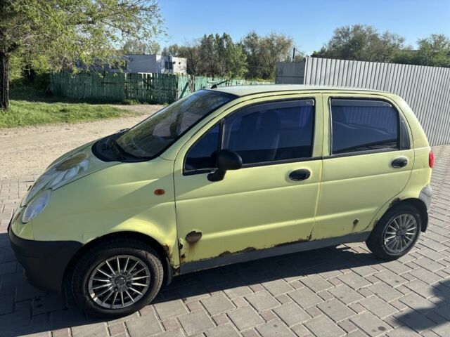 Зелений Деу Матіз, об'ємом двигуна 0.8 л та пробігом 145 тис. км за 1700 $, фото 3 на Automoto.ua