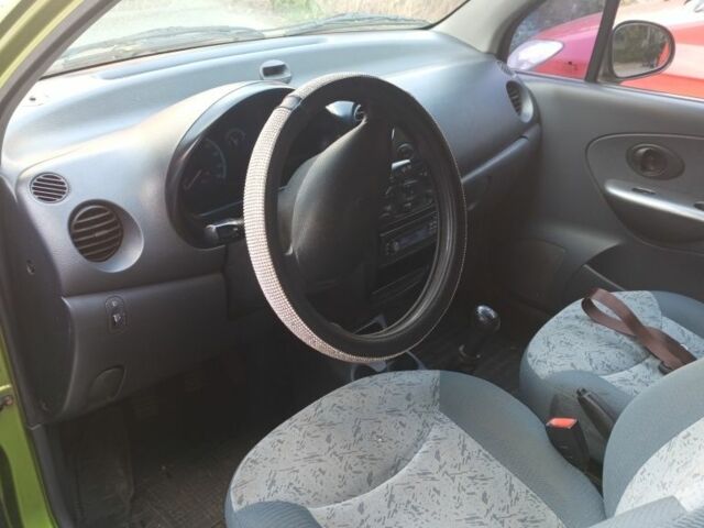 Зелений Деу Матіз, об'ємом двигуна 1 л та пробігом 95 тис. км за 2500 $, фото 7 на Automoto.ua