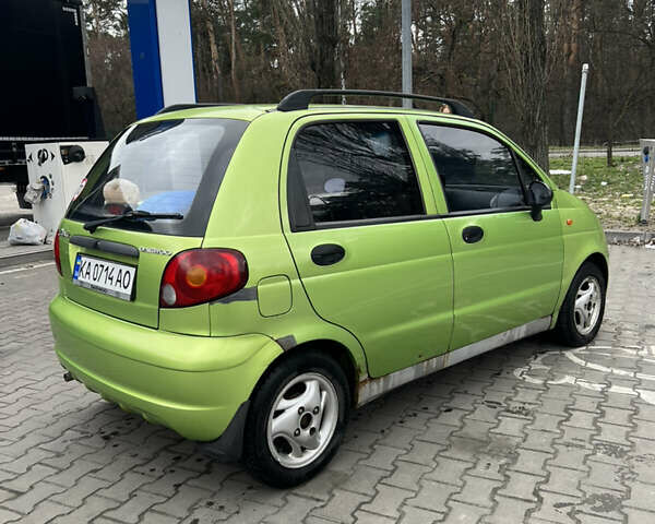 Зелений Деу Матіз, об'ємом двигуна 0.8 л та пробігом 108 тис. км за 2200 $, фото 3 на Automoto.ua