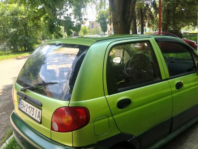 Зеленый Дэу Матиз, объемом двигателя 1 л и пробегом 87 тыс. км за 1650 $, фото 3 на Automoto.ua
