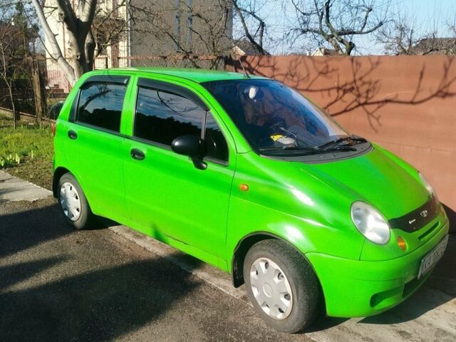 Зелений Деу Матіз, об'ємом двигуна 0.8 л та пробігом 120 тис. км за 3650 $, фото 1 на Automoto.ua