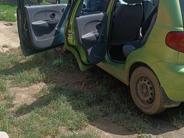 Зелений Деу Матіз, об'ємом двигуна 0.8 л та пробігом 156 тис. км за 600 $, фото 4 на Automoto.ua