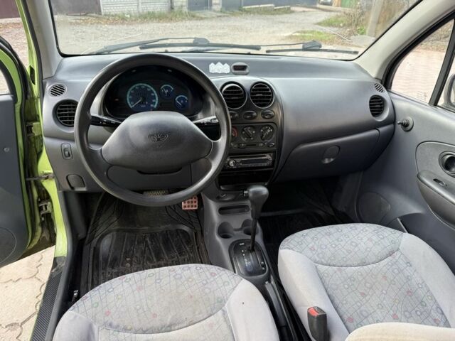 Зеленый Дэу Матиз, объемом двигателя 0.8 л и пробегом 555 тыс. км за 1475 $, фото 12 на Automoto.ua