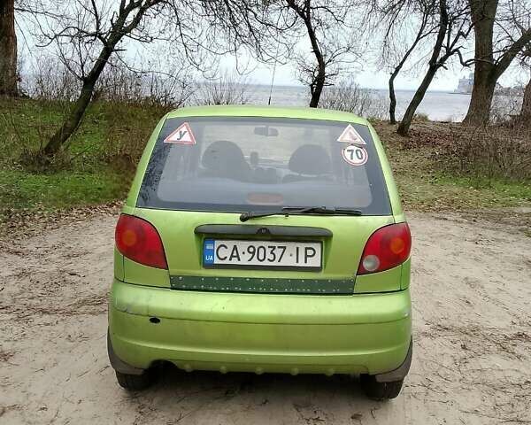 Зелений Деу Матіз, об'ємом двигуна 0.8 л та пробігом 177 тис. км за 1600 $, фото 9 на Automoto.ua