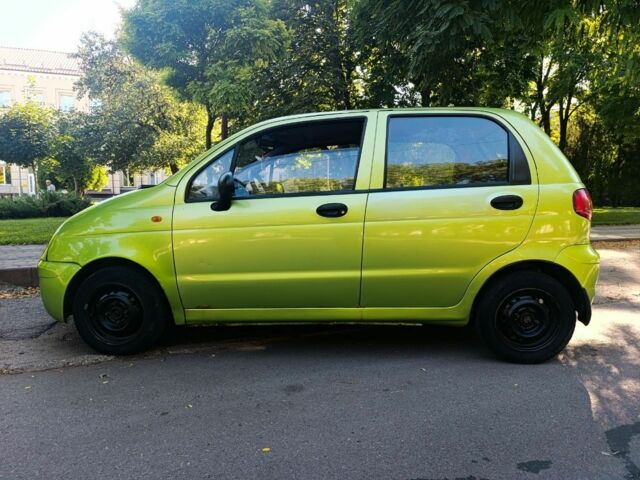 Зеленый Дэу Матиз, объемом двигателя 0.8 л и пробегом 149 тыс. км за 2100 $, фото 3 на Automoto.ua