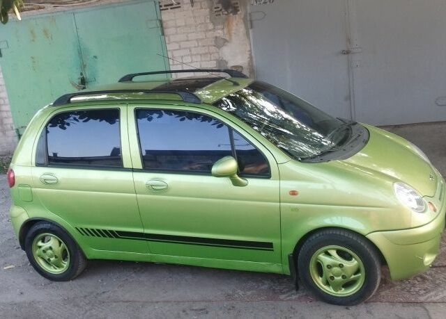 Зелений Деу Матіз, об'ємом двигуна 0.8 л та пробігом 200 тис. км за 1800 $, фото 1 на Automoto.ua