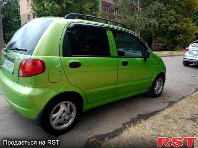 Зелений Деу Матіз, об'ємом двигуна 0.8 л та пробігом 129 тис. км за 3700 $, фото 3 на Automoto.ua
