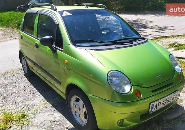 Зелений Деу Матіз, об'ємом двигуна 0.8 л та пробігом 139 тис. км за 3450 $, фото 11 на Automoto.ua