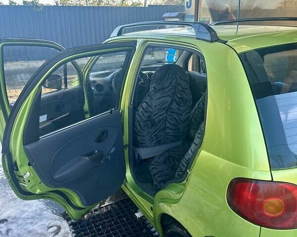 Зелений Деу Матіз, об'ємом двигуна 0.8 л та пробігом 72 тис. км за 2300 $, фото 5 на Automoto.ua