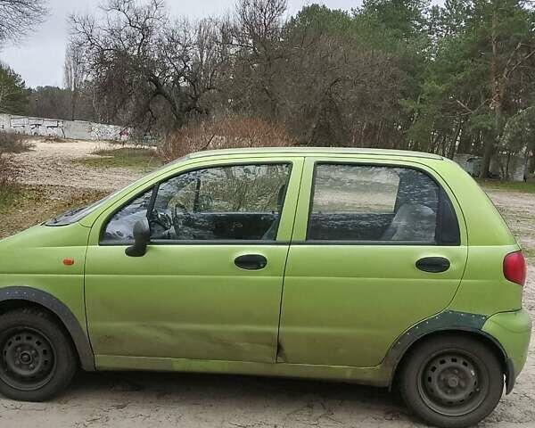 Зелений Деу Матіз, об'ємом двигуна 0.8 л та пробігом 177 тис. км за 1600 $, фото 1 на Automoto.ua