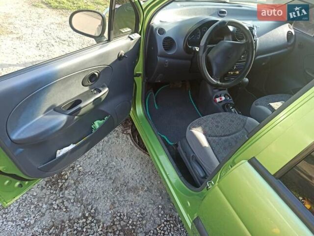 Зелений Деу Матіз, об'ємом двигуна 0.8 л та пробігом 139 тис. км за 3500 $, фото 25 на Automoto.ua