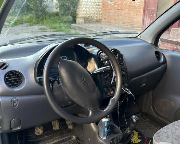 Зелений Деу Матіз, об'ємом двигуна 0.8 л та пробігом 163 тис. км за 1800 $, фото 6 на Automoto.ua