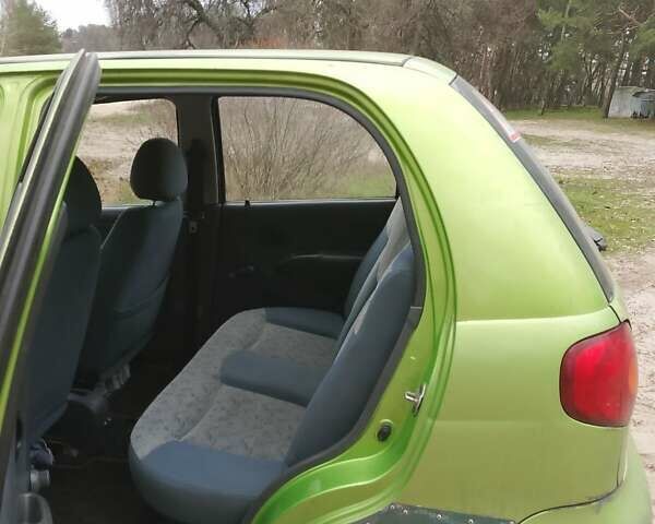 Зелений Деу Матіз, об'ємом двигуна 0.8 л та пробігом 177 тис. км за 1600 $, фото 4 на Automoto.ua