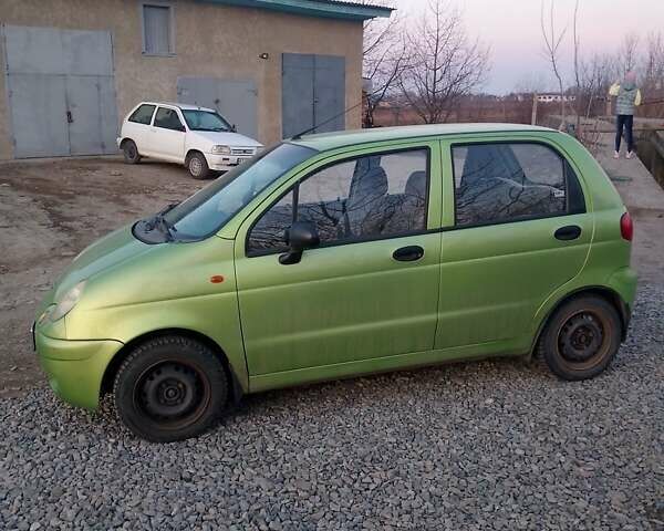 Зелений Деу Матіз, об'ємом двигуна 0.8 л та пробігом 106 тис. км за 3000 $, фото 1 на Automoto.ua