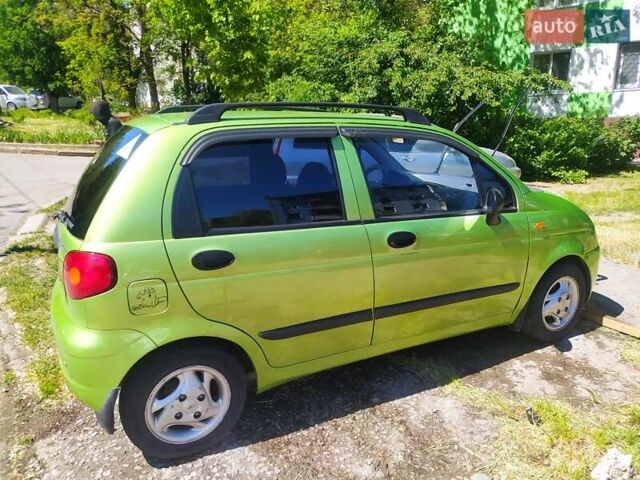 Зелений Деу Матіз, об'ємом двигуна 0.8 л та пробігом 139 тис. км за 3450 $, фото 3 на Automoto.ua
