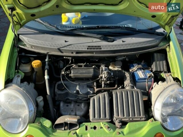 Зеленый Дэу Матиз, объемом двигателя 0.8 л и пробегом 100 тыс. км за 3600 $, фото 10 на Automoto.ua
