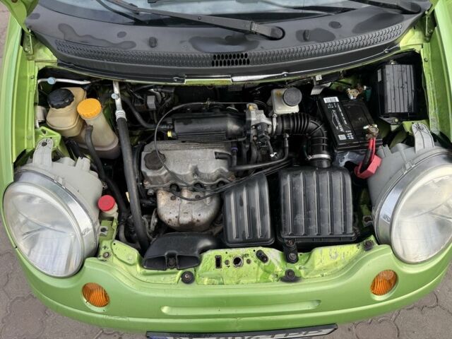 Зеленый Дэу Матиз, объемом двигателя 0.8 л и пробегом 555 тыс. км за 1475 $, фото 8 на Automoto.ua