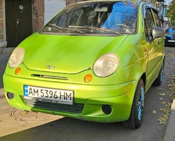 Зелений Деу Матіз, об'ємом двигуна 1 л та пробігом 330 тис. км за 1600 $, фото 7 на Automoto.ua