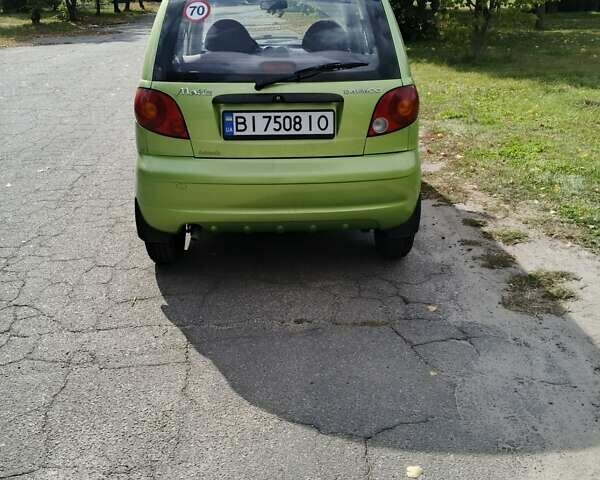 Зеленый Дэу Матиз, объемом двигателя 0.8 л и пробегом 43 тыс. км за 3500 $, фото 6 на Automoto.ua