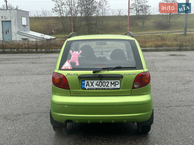 Зелений Деу Матіз, об'ємом двигуна 0.8 л та пробігом 130 тис. км за 3100 $, фото 4 на Automoto.ua