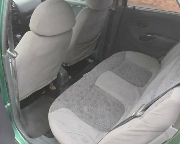 Зелений Деу Матіз, об'ємом двигуна 0.8 л та пробігом 185 тис. км за 1500 $, фото 8 на Automoto.ua